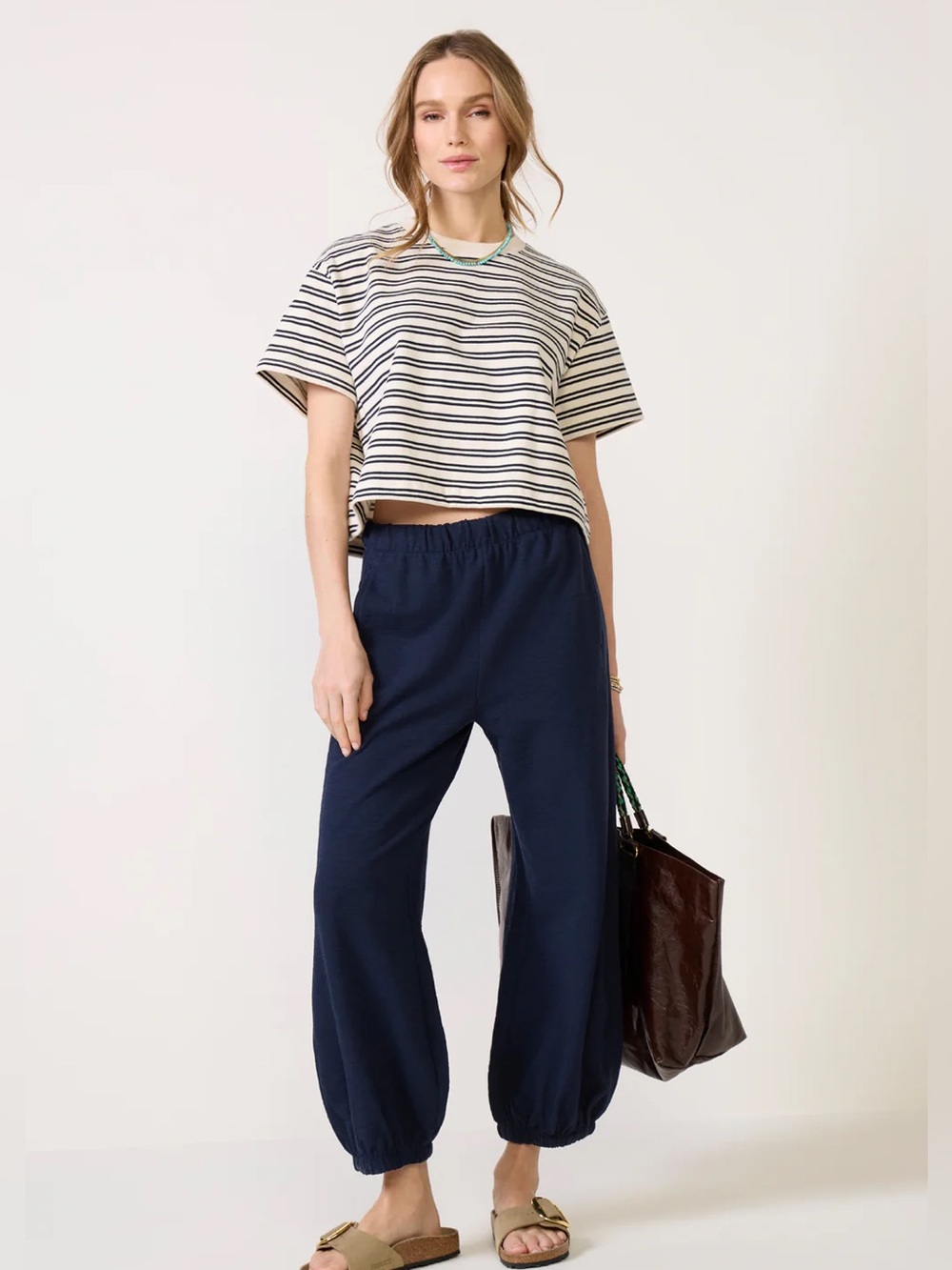 NWT Z Supply Bree Balloon Jogger in eclipse S